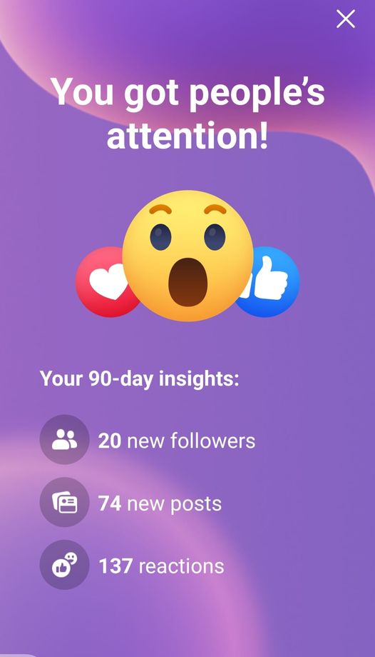 Our 90-day journey on Facebook